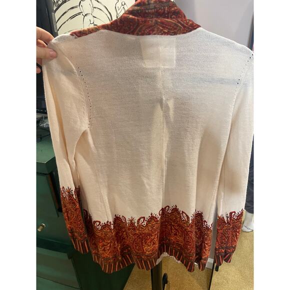 Anthropologie Angora Blend Open Cardigan Sweater Size Small - Picture 2 of 7